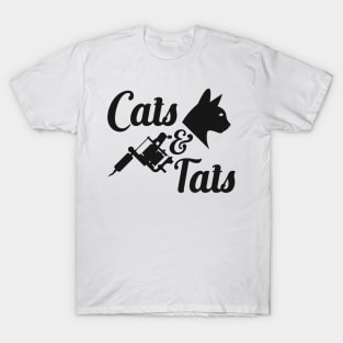 Cat and tattoo - Cats and tats T-Shirt